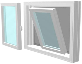 Double Lift-Out Windows