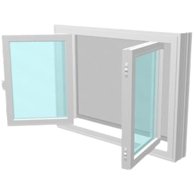 Double Slide Tilt Windows